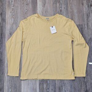 Knickerbocker Long Sleeve Shirt  XL  NWT  Yellow Cotton  Heritage Style